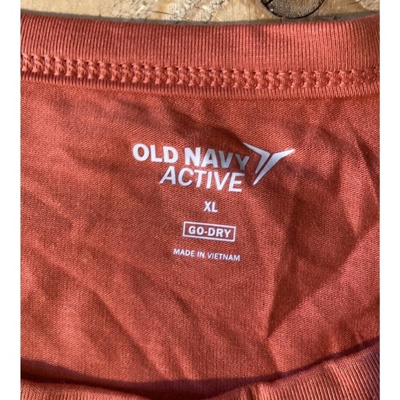 NWT Old Navy Active Fueled by Sunshine Statement T Shirt Size XL Women’s Coral - Picture 3 of 7